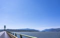 Drawbridge over the Columbia River in the Hood River Royalty Free Stock Photo