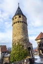 Drawbridge tower near the Castle Bad Homburg Royalty Free Stock Photo