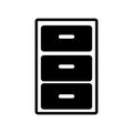 cupboard icon vector