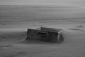 Drawer slowly getting covered by sand