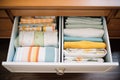 drawers filled with silk handkerchiefs