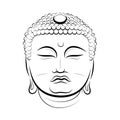 Drawing Buddha Head