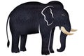 Drawing elephant Royalty Free Stock Photo