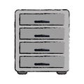 Drawing file cabinet archive workplace
