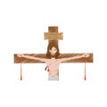drawing jesus christ dies cross