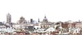 Panoramic view of Madrid Royalty Free Stock Photo