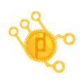 drawing protoshare coin web icon