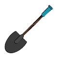 Drawing shovel tool element camping