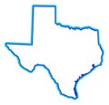 Drawing Of State Of Texas