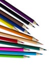 Drawing supplies: assorted color pencils