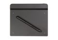 Drawing tablet isolated on white Royalty Free Stock Photo