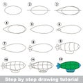 Drawing tutorial. Game for Zeppelin.