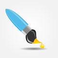 Drawing and Writing tools icon vector illustration Royalty Free Stock Photo