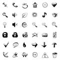 Drawn icons