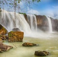 Dray Nur waterfall Royalty Free Stock Photo