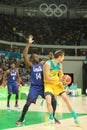 Draymond Green of team United States in action during group A basketball match between Team USA and Australia Royalty Free Stock Photo