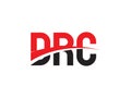 DRC Letter Initial Logo Design Vector Illustration