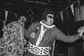 Dread Zeppelin live at the Bamboo 1991 Royalty Free Stock Photo