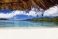Dream Beach -Curieuse Island Royalty Free Stock Photo
