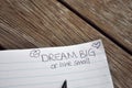 Dream Big