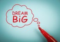 Dream big Royalty Free Stock Photo