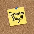 Dream Big Royalty Free Stock Photo