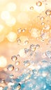 Dream bubble background material Royalty Free Stock Photo