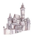 Dream castle from fairy tale