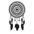 Dream Catcher Vector Illustration Royalty Free Stock Photo