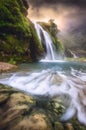 Dream Falls from the Sultanate of Oman Royalty Free Stock Photo