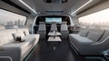 Dream interior of future self driving car