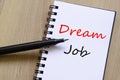 Dream Job Concept Royalty Free Stock Photo