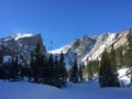 Dream Lake in Rocky Mountain National Park, Colorado Royalty Free Stock Photo