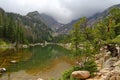 Dream Lake in the Rocky Mountain National Park, Colorado, Royalty Free Stock Photo