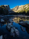 Dream Lake Rocky Mountain National Park Royalty Free Stock Photo