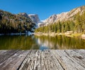 Dream Lake, Rocky Mountains, Colorado, USA Royalty Free Stock Photo