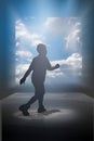 dream Walking child Royalty Free Stock Photo