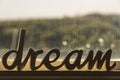 Dream Word Royalty Free Stock Photo