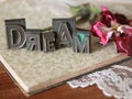Dream Word Art Royalty Free Stock Photo