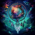 Dreamcatcher Domain: Capturing Vibrant Visions of Wonder