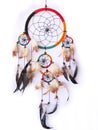 Dreamcatcher isolated in white