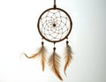 Dreamcatcher Isolated on White Royalty Free Stock Photo