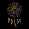 Dreamcatcher, vector illustration