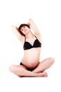 Dreaming expectant mother Royalty Free Stock Photo