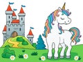 Dreaming unicorn theme image 1