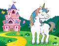 Dreaming unicorn theme image 2