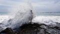 Dreamland beach, Bali, Indonesia Royalty Free Stock Photo