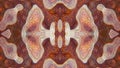 Dreamlike Abstract Pattern Trip. Flowing trippy mandala.