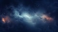 Dreamlike Night Sky: Serene Atmosphere With Stars And Nebula