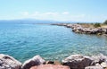 Dreams island beach at Eretria Euboea Greece